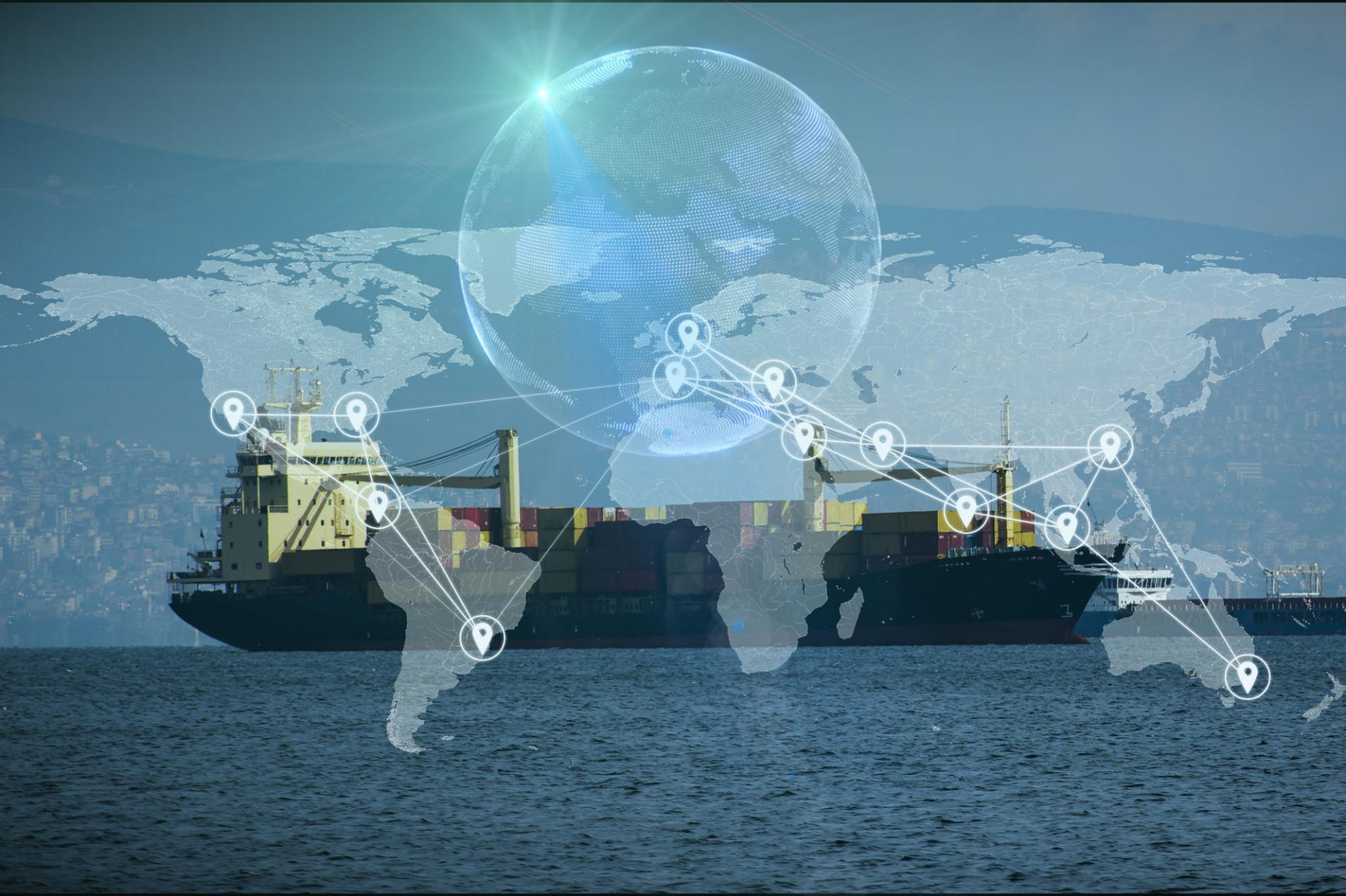 Global logistics route